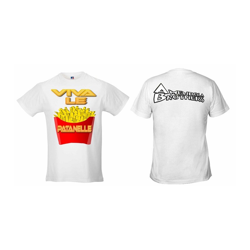 T-SHIRT AMENDOLA BROTHERS VIVA LE PATANELLE